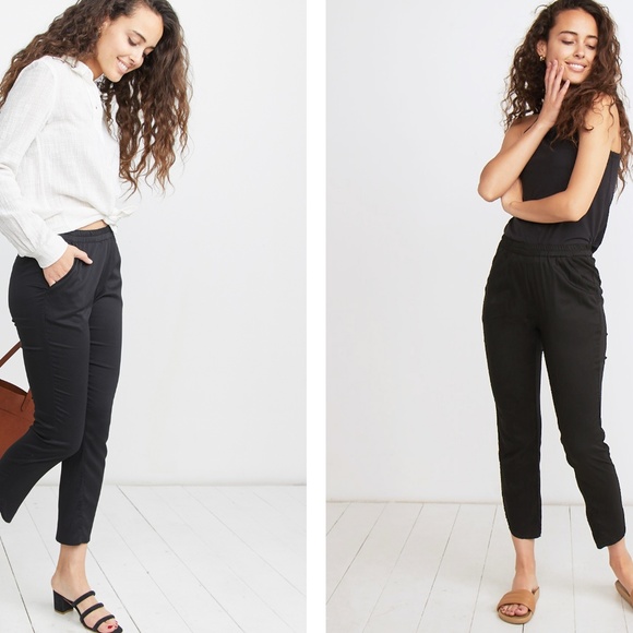 Marine Layer Allison Pants True Black - Picture 3 of 3